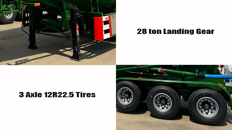 Titan 3 Axle Cement Bulker Truck for Sale Price in Guyana