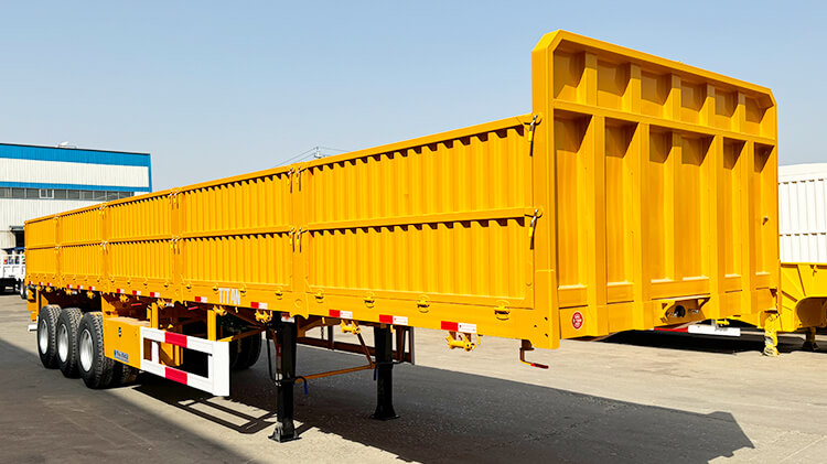 3 Axle Side Wall Trailer for Sale in Sierra Leone