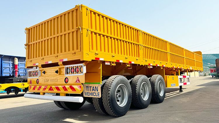 3 Axle Side Wall Trailer for Sale in Sierra Leone