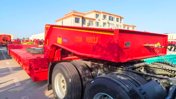 Titan 3 Axle Extendable Gooseneck Lowboy Trailer for Sale in Nigeria