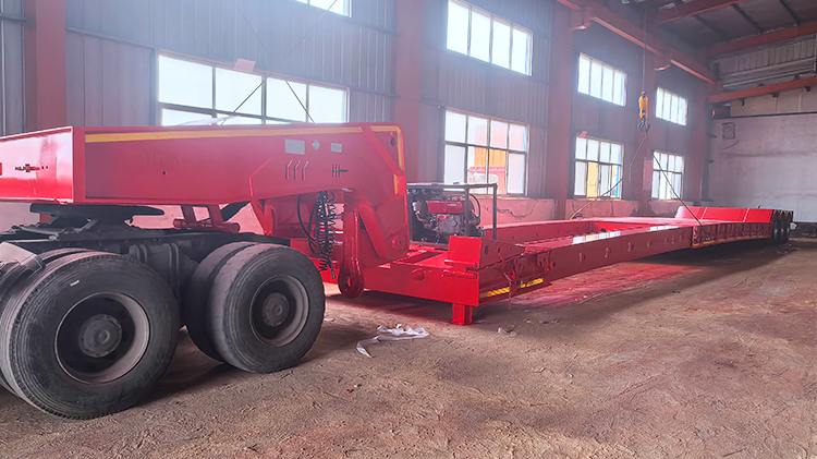 Titan 3 Axle Extendable Gooseneck Lowboy Trailer for Sale in Nigeria