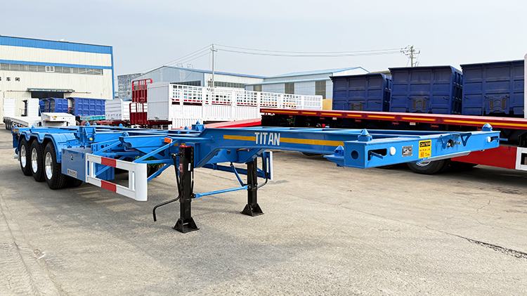 Titan 40 Ft Tri Axle Chassis Trailer for Sale in Jamaica