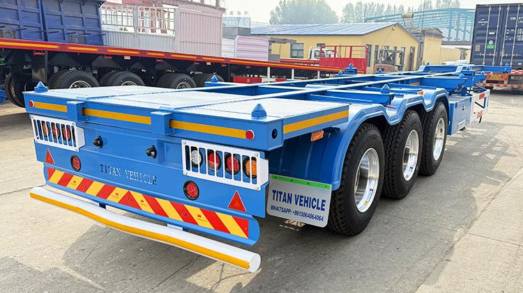 Titan 40 Ft Tri Axle Chassis Trailer for Sale in Jamaica