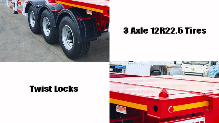 Titan 40 Ft Container Chassis for Sale in Guam