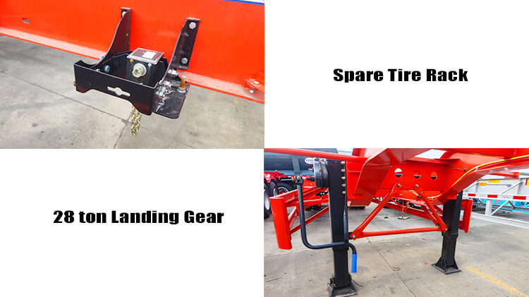 Cimc 40 Ft Container Chassis Trailer for Sale in Guam