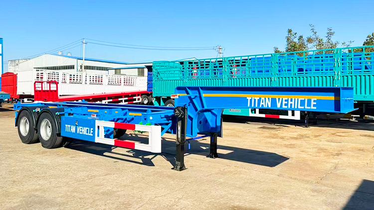 20 Ft Container Chassis for Sale in Mexico