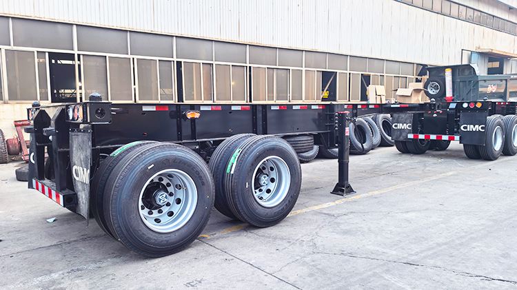 Cimc 2 Axle 40 Ft Container Chassis Trailer for Sale in Venezuela