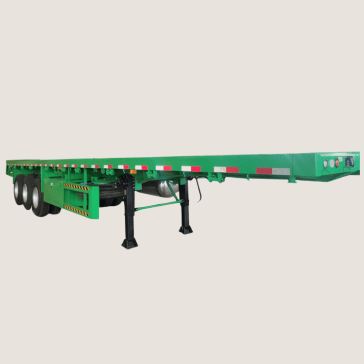 3 Axle 48 Foot Flatbed Semi Trailer