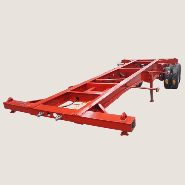2 Axle 20ft Skeleton Semi Trailer