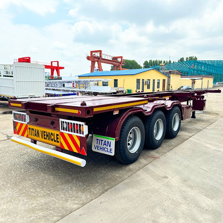 40 Foot Skeletal Semi Trailer
