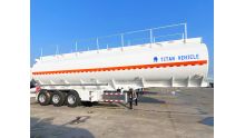 45000 liters 5 compartment Fuel Tanker Trailer