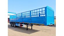 3 Axle Fence Cargo Semi Trailer