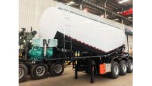 3 Axle Bulk Cement Tank Semi Trailer