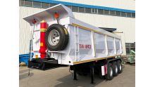 Tri Axle Tipper Semi Trailer