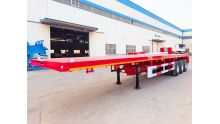 3 Axle Flatbed Semi Trailer