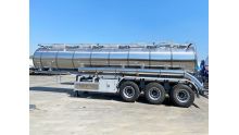 Stainless Steel Tanker Trailer