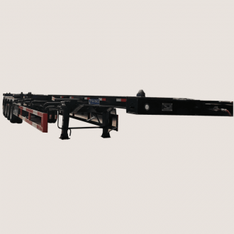 4 Axle 48 Ft Skeletal Chassis Semi Trailer