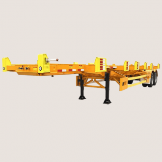 2 Axles 45 Feet Skeleton Type Terminal Trailer