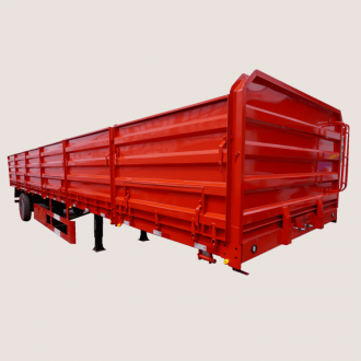 Single Tire 60 Ton Sidewall Fence Semi Trailer