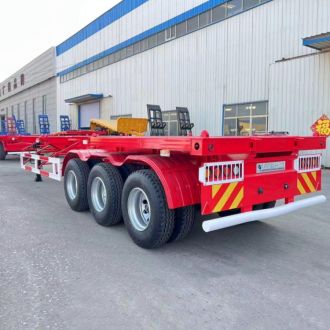 Tri Axle 40 Ft Container Trailer