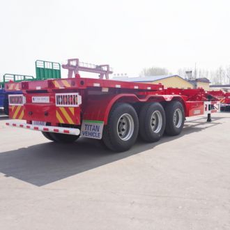 Tri Axle 40feet skeletal Semi Trailer