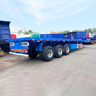 40ft 3 Axle Container Flatbed Trailer