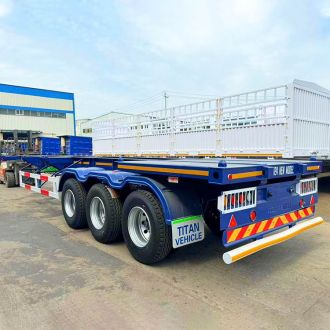 3 Axle 40 Container Chassis