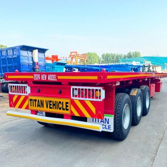 3 Axle Flatbed Trailer