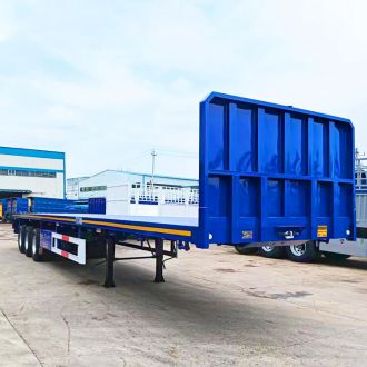 3 Axle 40 Ft Flatbed Semi Trailer