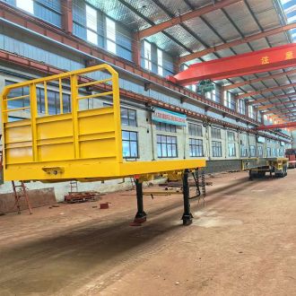 3 Axle Extendable Flatbed Trailer