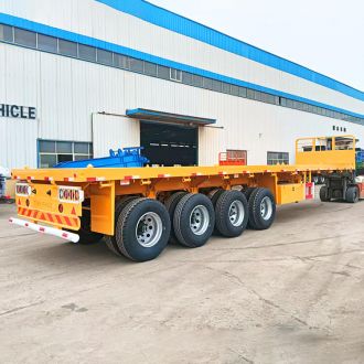 4 Axle Flatbed Trailer